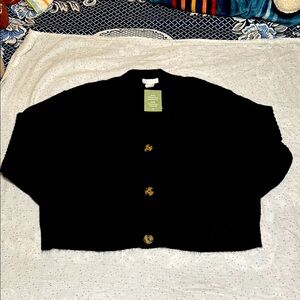 NWT H&M Cropped cardigan sweater